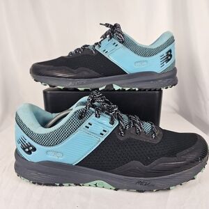 New Balance 1210 FuelCore Nitrel Trail Running Hiking Shoes Black Blue Womens 12